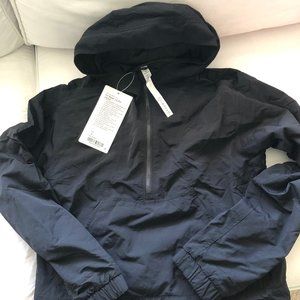 lululemon hit reset 1/2 zip jacket size 4